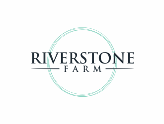 Riverstone Farm logo design by scolessi