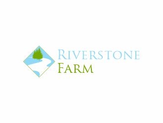 Riverstone Farm logo design by ManusiaBaja