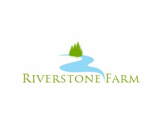 Riverstone Farm logo design by ManusiaBaja
