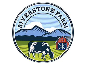 Riverstone Farm logo design by MCXL