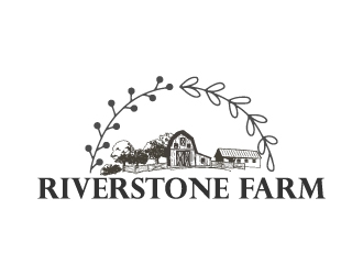 Riverstone Farm logo design by kasperdz