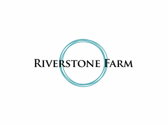 Riverstone Farm logo design by hopee