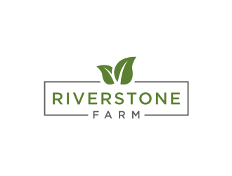 Riverstone Farm logo design by asyqh
