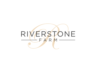 Riverstone Farm logo design by amsol