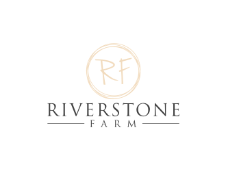 Riverstone Farm logo design by amsol