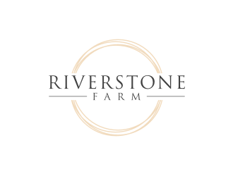 Riverstone Farm logo design by amsol