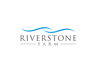 Riverstone Farm logo design by amsol