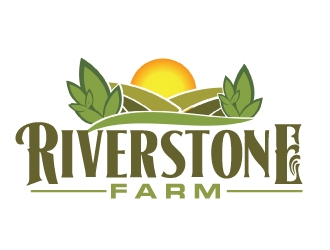 Riverstone Farm logo design by AamirKhan