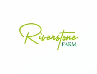 Riverstone Farm logo design by Ulid
