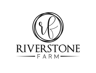 Riverstone Farm logo design by serprimero
