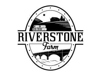Riverstone Farm logo design by Ultimatum