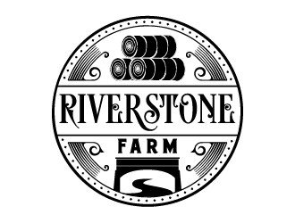 Riverstone Farm logo design by Ultimatum