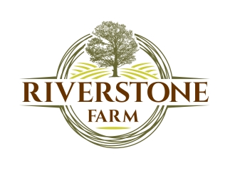 Riverstone Farm logo design by aura
