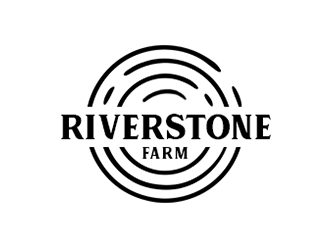 Riverstone Farm logo design by Optimus