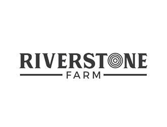 Riverstone Farm logo design by Optimus