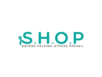 S.H.O.P acronym for Sisters Helping Others Prevail logo design by bigboss