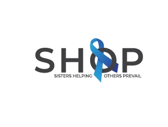 S.H.O.P acronym for Sisters Helping Others Prevail logo design by bigboss