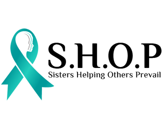S.H.O.P acronym for Sisters Helping Others Prevail logo design by Coolwanz