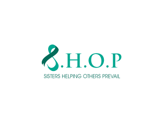 S.H.O.P acronym for Sisters Helping Others Prevail logo design by torresace