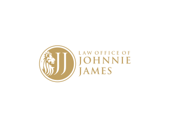 Johnnie James Law logo design by bricton