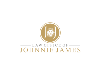 Johnnie James Law logo design by bricton