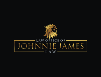 Johnnie James Law logo design by bricton
