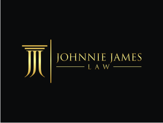 Johnnie James Law logo design by amsol