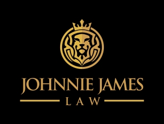 Johnnie James Law logo design by cikiyunn