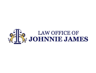 Johnnie James Law logo design by kasperdz