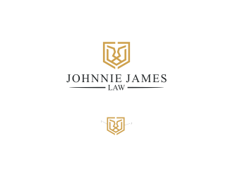 Johnnie James Law logo design by mukleyRx