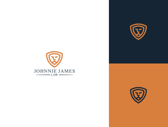 Johnnie James Law logo design by mukleyRx