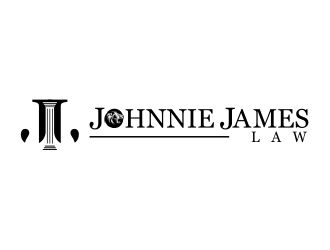 Johnnie James Law logo design by boogiewoogie