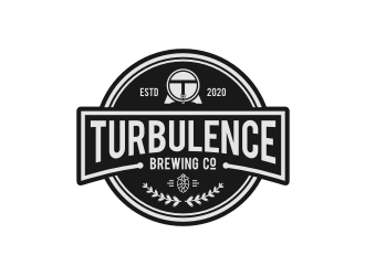 Turbulence Brewing Co logo design by Gravity
