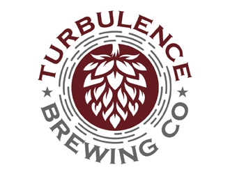 Turbulence Brewing Co logo design by MAXR