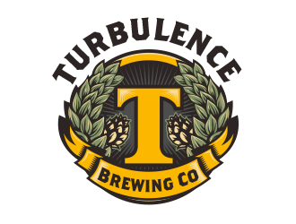 Turbulence Brewing Co logo design by scriotx