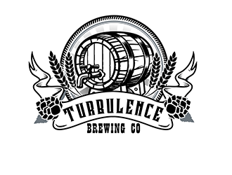 Turbulence Brewing Co logo design by 3Dlogos