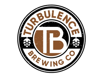 Turbulence Brewing Co logo design by DreamLogoDesign