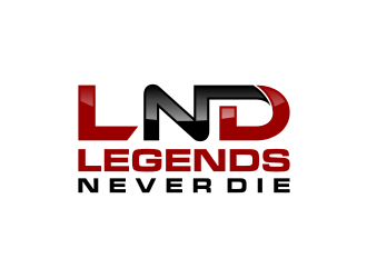 Legends Never Die logo design by Inaya