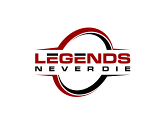Legends Never Die logo design by Inaya