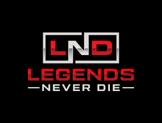 Legends Never Die logo design by akilis13