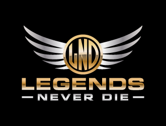 Legends Never Die logo design by akilis13