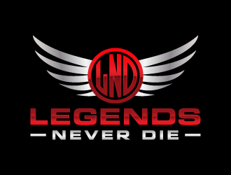Legends Never Die logo design by akilis13