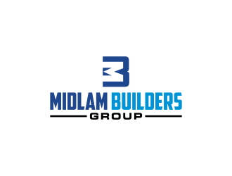 Midlam Builders Group logo design by Kruger