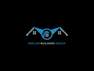 Midlam Builders Group logo design by azizah