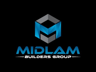 Midlam Builders Group logo design by J0s3Ph