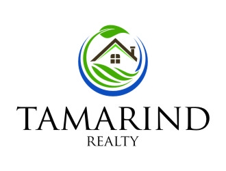 Tamarind Realty logo design by jetzu