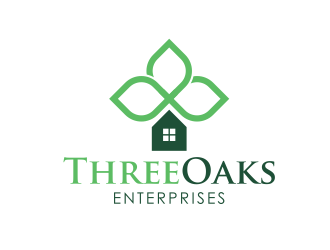 Three Oaks Enterprises logo design by serprimero