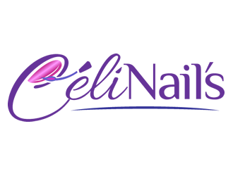 CéliNails logo design by Coolwanz