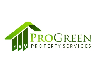 ProGreen Property Services logo design by BeezlyDesigns