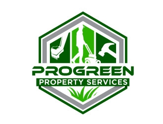 ProGreen Property Services logo design by maze